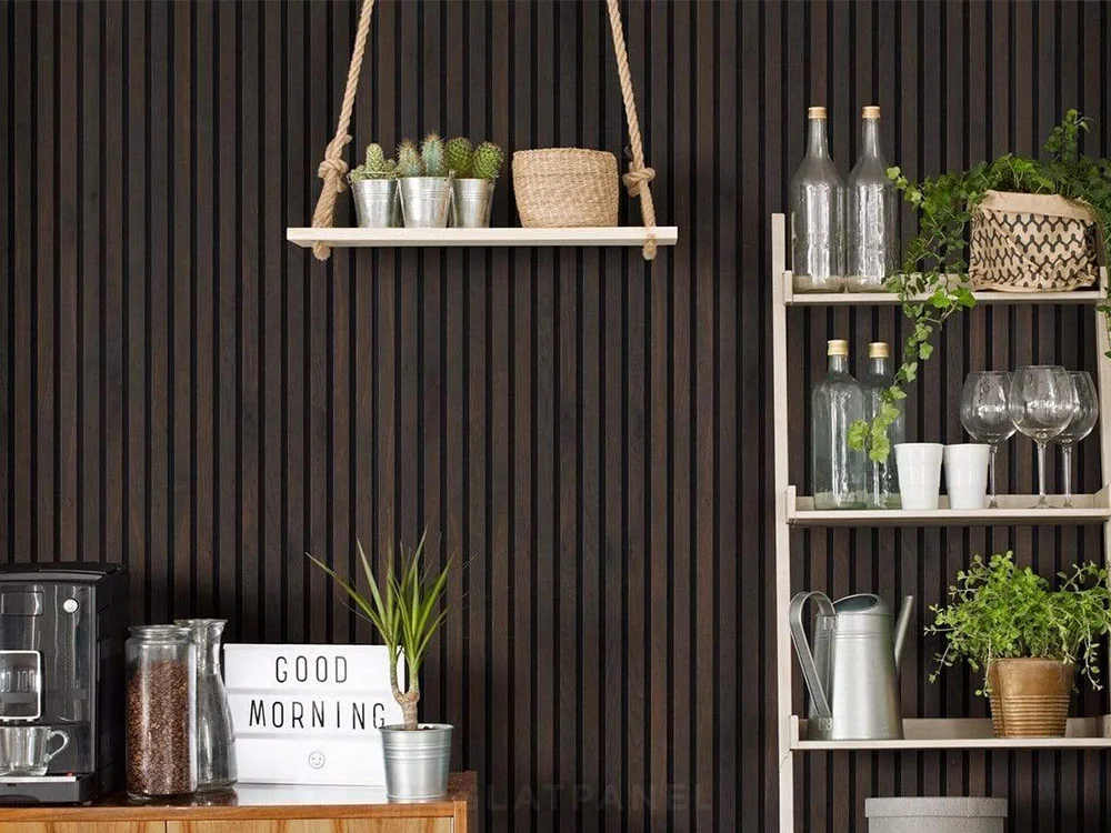 Akustik Keçe Slat Felt Panel